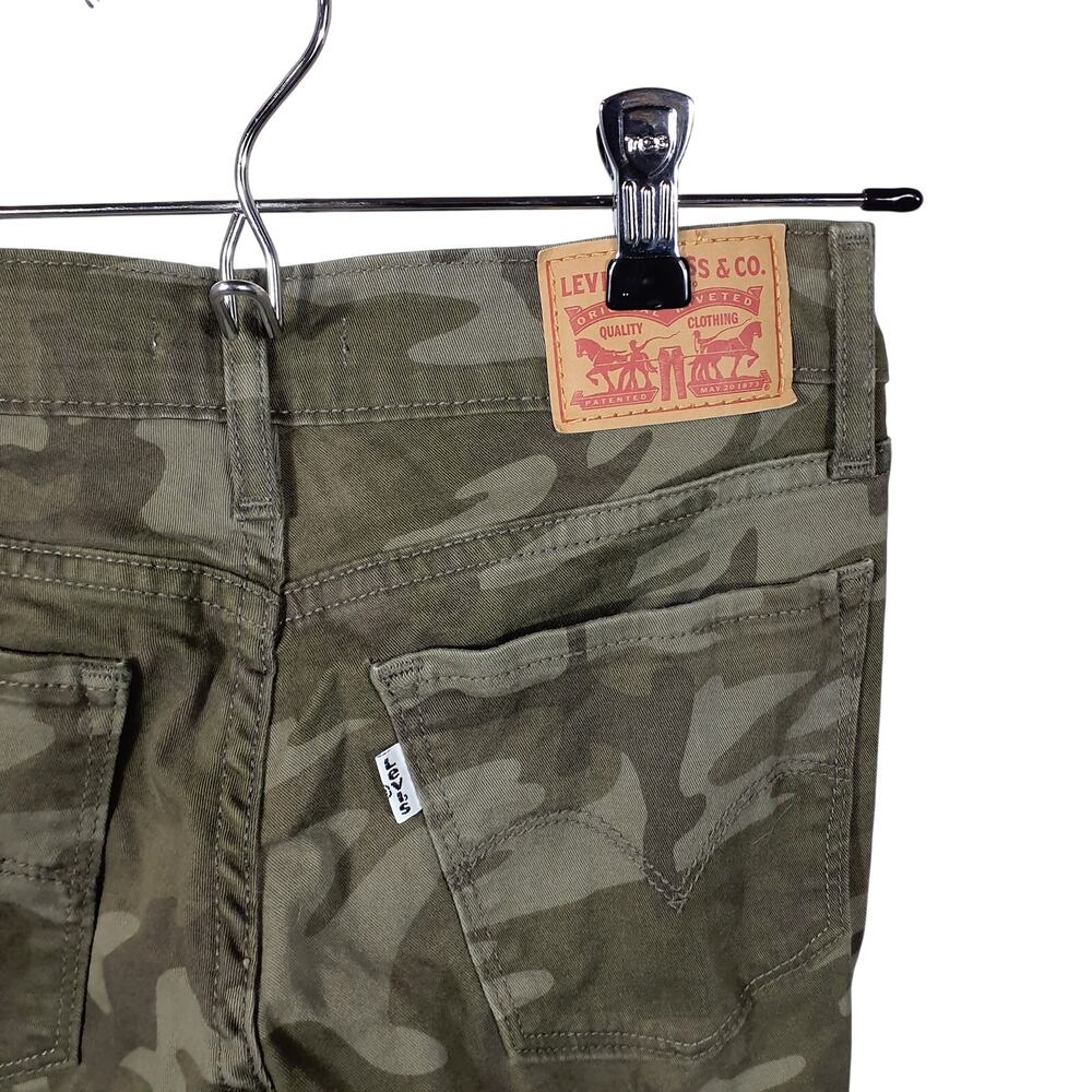 Levi's Stylish Soft Camo 711 Skinny Ankle Denim Jeans Size 26 - Picture 6 of 6